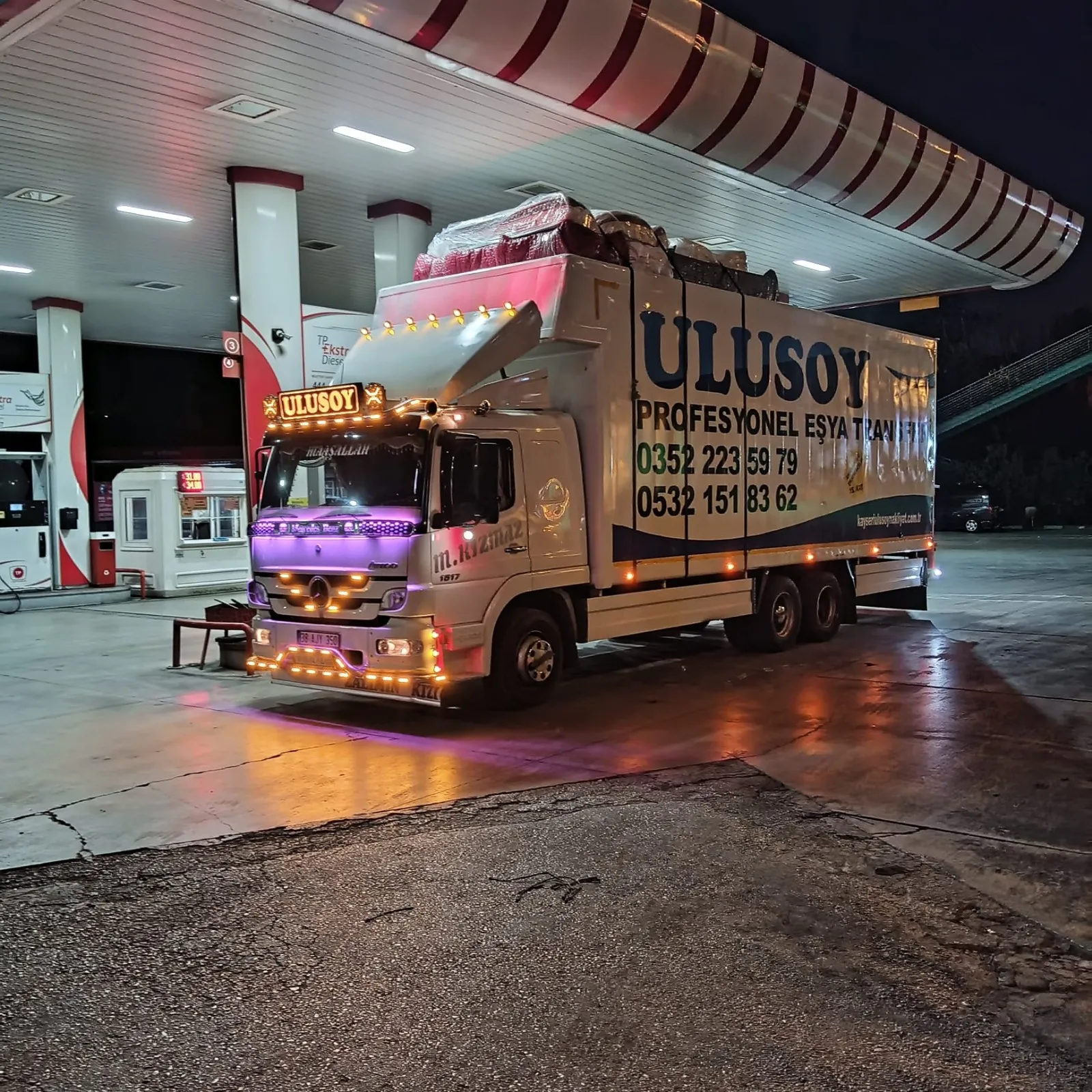 Ulusoy Nakliyat Asansörlü Ev Taşıma Logo